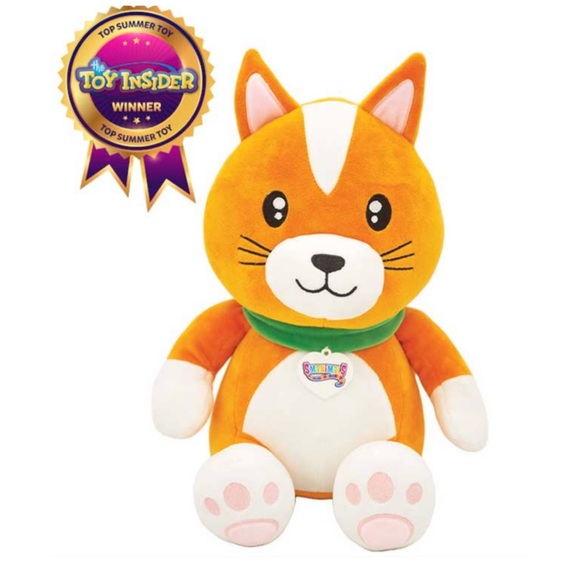 Smanimals Orange Scented Cat Plush - Picture 2 of 4